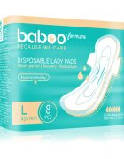Baboo Postpartum Maternity Pads poporodni vložki za enkratno uporabo velikost L 8 kos