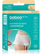 Baboo Postpartum Mesh Pants poporodne spodnjice velikost L 2 kos