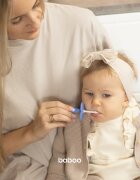 Baboo Toothbrush Set set zobne nege za dojenčke Blue Haze 6m+ 3 kos