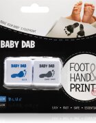 Baby Dab Foot & Hand Print Blue & Grey barva za otroške odtise 2 kos
