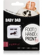 Baby Dab Foot & Hand Print Purple barva za otroške odtise 1 kos