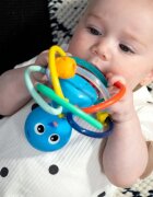 Baby Einstein Opus's Shake & Soothe Teether Toy & Rattle grizalo z ropotuljico 0 m+ 1 kos