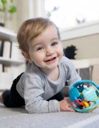 Baby Einstein Rattle & Sense™ senzorična žogica z grizljajočim delom 3m+ 1 kos