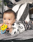 Baby Einstein Soothing Star Teether & Rattle Toy grizalo z ropotuljico 0 m+ 1 kos