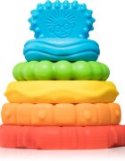 Baby Einstein Stack & Teethe™ grizalo 2 v 1 0 m+ 1 kos