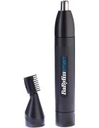 BaByliss For Men E652E prirezovalnik dlačic v nosu in ušesih + nastavek za prirezovanje obrvi 1 kos