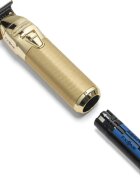 BaByliss PRO Fxone Skeleton FX799MBE profesionalni strojček za striženje las za natančno oblikovanje linije brade Gold 1 kos