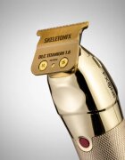 BaByliss PRO Fxone Skeleton FX799MBE profesionalni strojček za striženje las za natančno oblikovanje linije brade Gold 1 kos