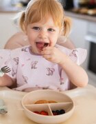 BabyOno Be Active Stainless Steel Spoon and Fork pribor za otroke Mint 12m+ 2 kos
