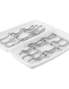 BabyOno Bottle Drying Rack odcejalnik za steklenice I. White 1 kos