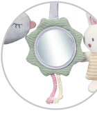 BabyOno Have Fun Nature kontrastna viseča igrača 0m+ 1 kos