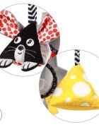 BabyOno Mouse kontrastna viseča igrača 0m+ 1 kos