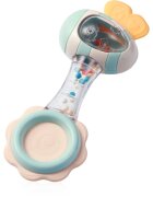 BabyOno Rattle With Teether 3m+ grizalo z ropotuljico Bee 1 kos