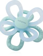 BabyOno Silicone Teether Flower grizalo Blue 1 kos