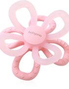 BabyOno Silicone Teether Flower grizalo Pink 1 kos