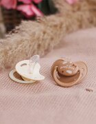 BabyOno Take Care Anatomical Silicone Soothers duda Night & Day 0-6m 2 kos