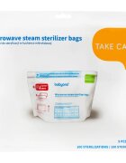 BabyOno Take Care Microwave Steam Sterilizer Bags vrečke za sterilizacijo za mikrovalovno pečico 5 kos
