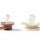 BabyOno Take Care Symmetrical Silicone Soothers duda Day & Night 18m+ 2 kos