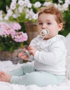 BabyOno Take Care Symmetrical Silicone Soothers duda Day & Night 6-18m+ 2 kos