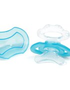 BabyOno Teether grizalo 3m+ Blue 1 kos