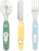 Badabulle Cutlery pribor za otroke 12 m+ 3 kos