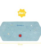 Badabulle Extra Large Bath Mat protidrsna podloga s toplotnim senzorjem 91x40 cm