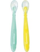 Badabulle Silicone Spoons žlička 3 m+ 2 kos