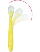 Badabulle Silicone Spoons žlička 3 m+ 2 kos