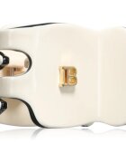 Balmain Hair Couture Small White/Black sponka za lase 1 kos