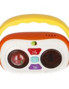 Bam-Bam Music Toy Silicone Bamboo Puzzle aktivnostna igrača z melodijo 18m+ Radio 1 kos