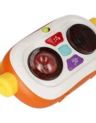 Bam-Bam Music Toy Silicone Bamboo Puzzle aktivnostna igrača z melodijo 18m+ Radio 1 kos