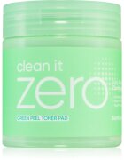 Banila Co. clean it zero Green Peel Toner Pad piling blazinice za obraz za mastno in problematično kožo 70 kos