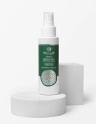 BasicLab Dermocosmetics Dermatis prebiotični vlažilni fluid za pomiritev občutljivosti kože v pršilu za obraz in telo 100 ml