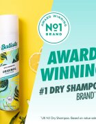 Batiste Original suhi šampon za absorbcijo odvečnega sebuma in za osvežitev las 200 ml