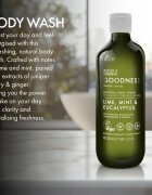 Baylis & Harding Goodness Awaken Senses osvežujoč gel za prhanje dišave Lime Mint & Eucalyptus 500 ml