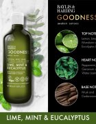 Baylis & Harding Goodness Awaken Senses osvežujoč gel za prhanje dišave Lime Mint & Eucalyptus 500 ml