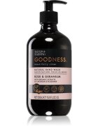 Baylis & Harding Goodness Rose & Geranium naravno tekoče milo za roke 500 ml