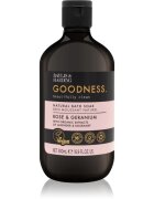 Baylis & Harding Goodness Rose & Geranium pena za kopel z vonjem cvetja 500 ml