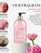 Baylis & Harding Peony Lychee & Vanilla tekoče milo za roke z vlažilnim učinkom 500 ml