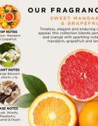 Baylis & Harding Sweet Mandarin & Grapefruit darilni set kozmetična torbica