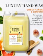 Baylis & Harding Sweet Mandarin & Grapefruit tekoče milo za roke nadomestno polnilo 5000 ml