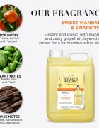 Baylis & Harding Sweet Mandarin & Grapefruit tekoče milo za roke nadomestno polnilo Refill 2000 ml