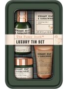Baylis & Harding The Fuzzy Duck Bergamot Hemp & Sandalwood darilni set kovinska škatla