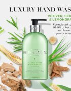Baylis & Harding Vetiver Cedar & Lemongrass Anti-Bacterial tekoče milo za roke 500 ml