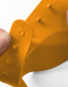 BBLÜV Käp silikonski ščitnik za umivanje las Orange 1 kos
