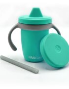 BBLÜV Sippy Küp otroški lonček Aqua 1 kos