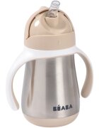 Beaba Stainless Steel Baby Bottle termovka iz nerjavnega jekla Clay Earth 250 ml