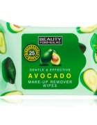 Beauty Formulas Avocado vlažni robčki 25 kos