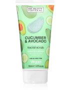 Beauty Formulas Cucumber & Avocado piling za obraz 150 ml