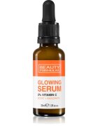 Beauty Formulas Glowing 2% Vitamin C posvetlitveni serum za obraz 30 ml